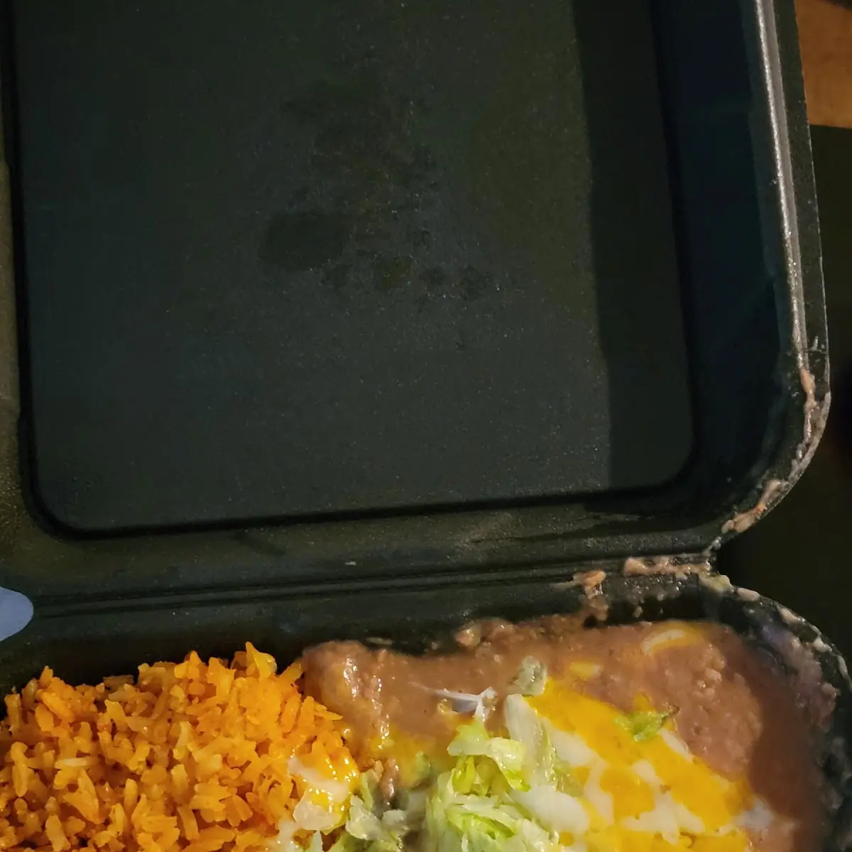 Shredded Beef Taco Combination Plate
