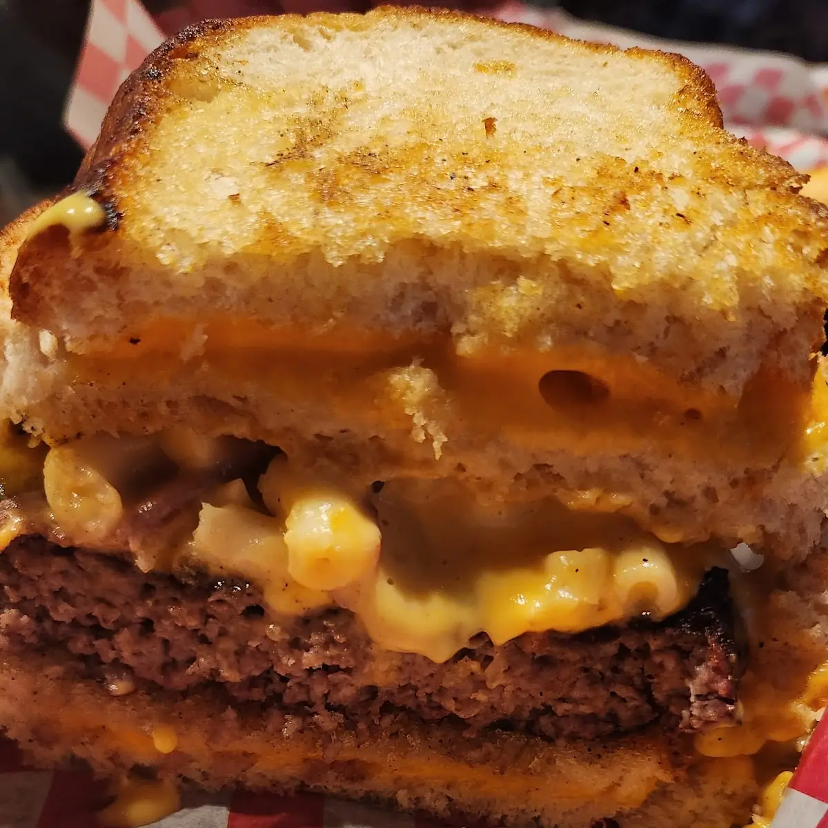 Mac and Cheese Burger
