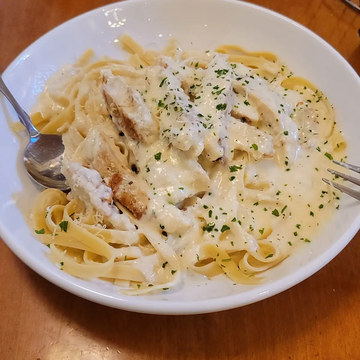 Chicken Alfredo Pasta