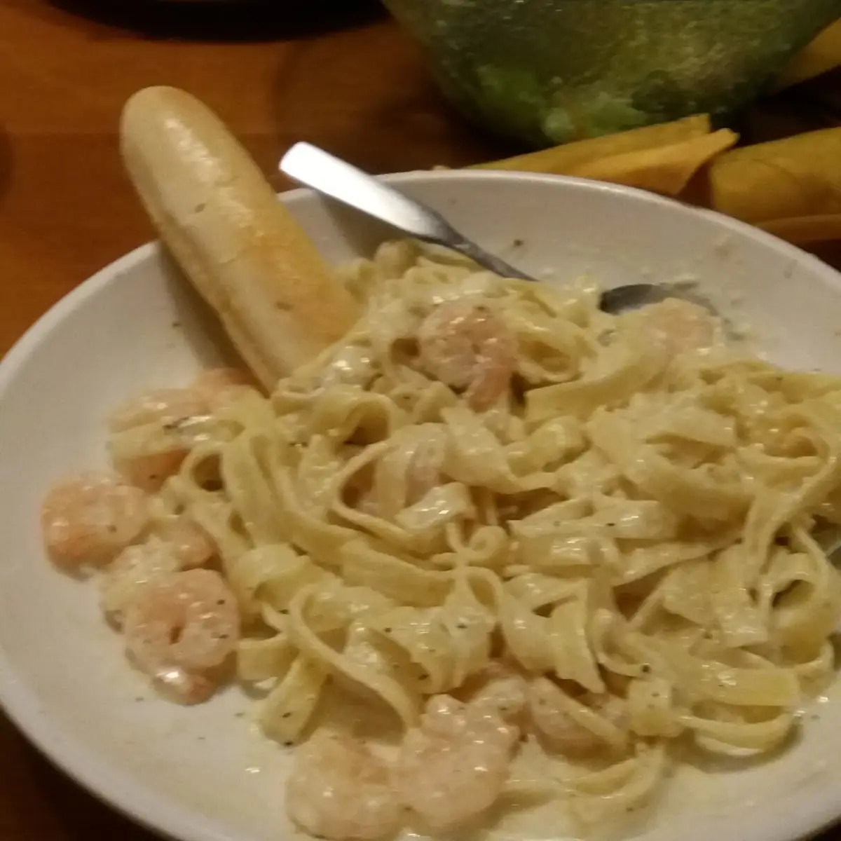Shrimp Alfredo