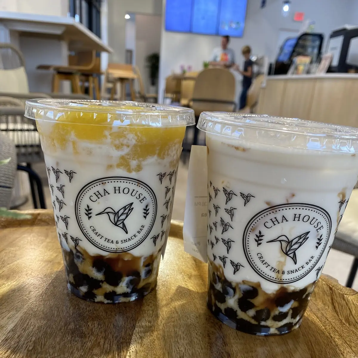 Lychee Boba Tea