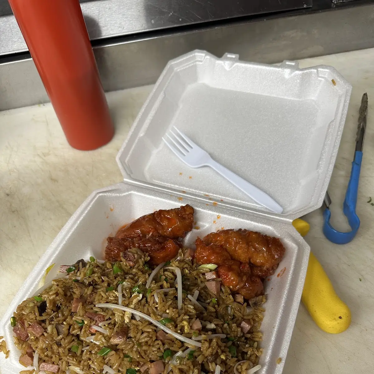Fried Rice with Pork Ribs