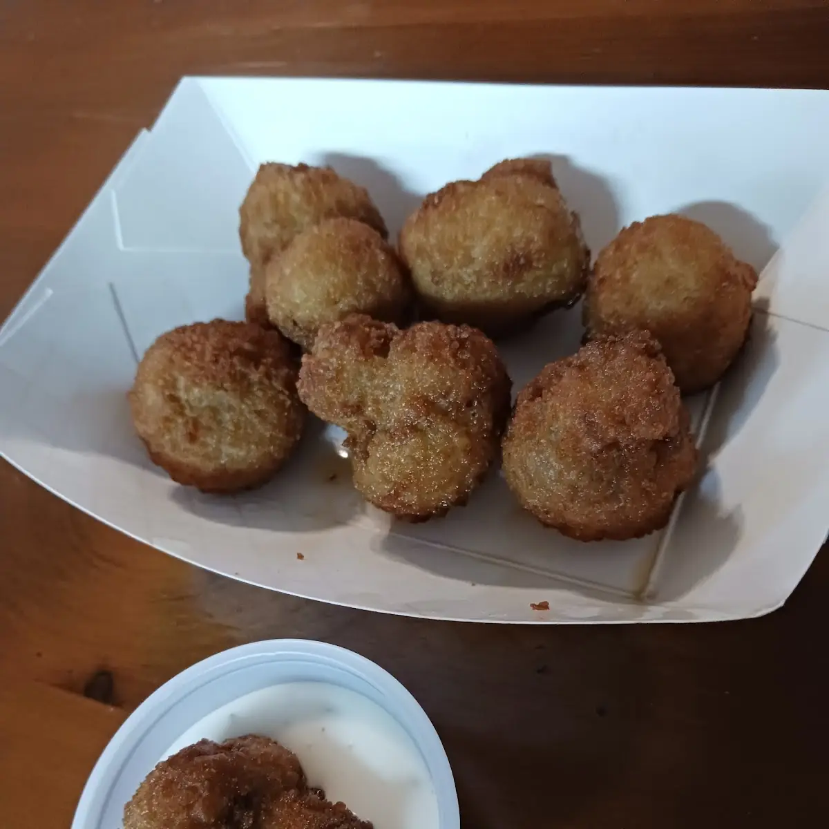 Fried Mushrooms with Ranch For