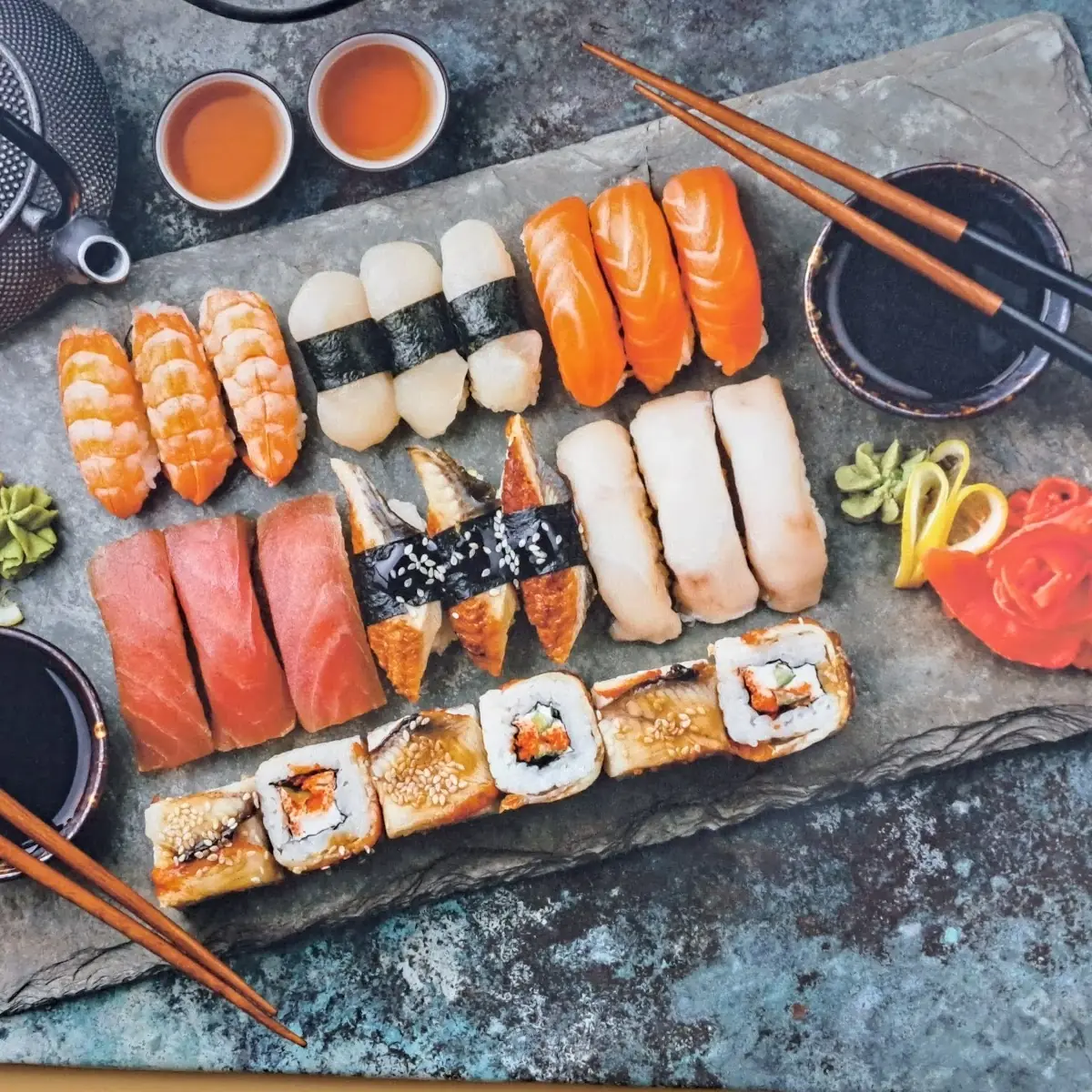 Sushi and Sashimi Combo