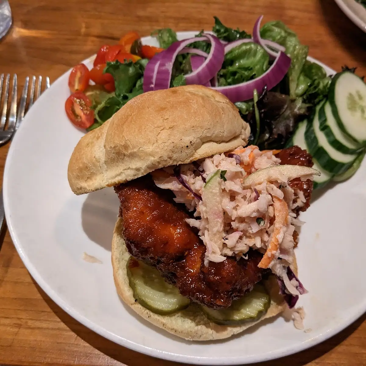 Korean Fried Chicken Sandwich