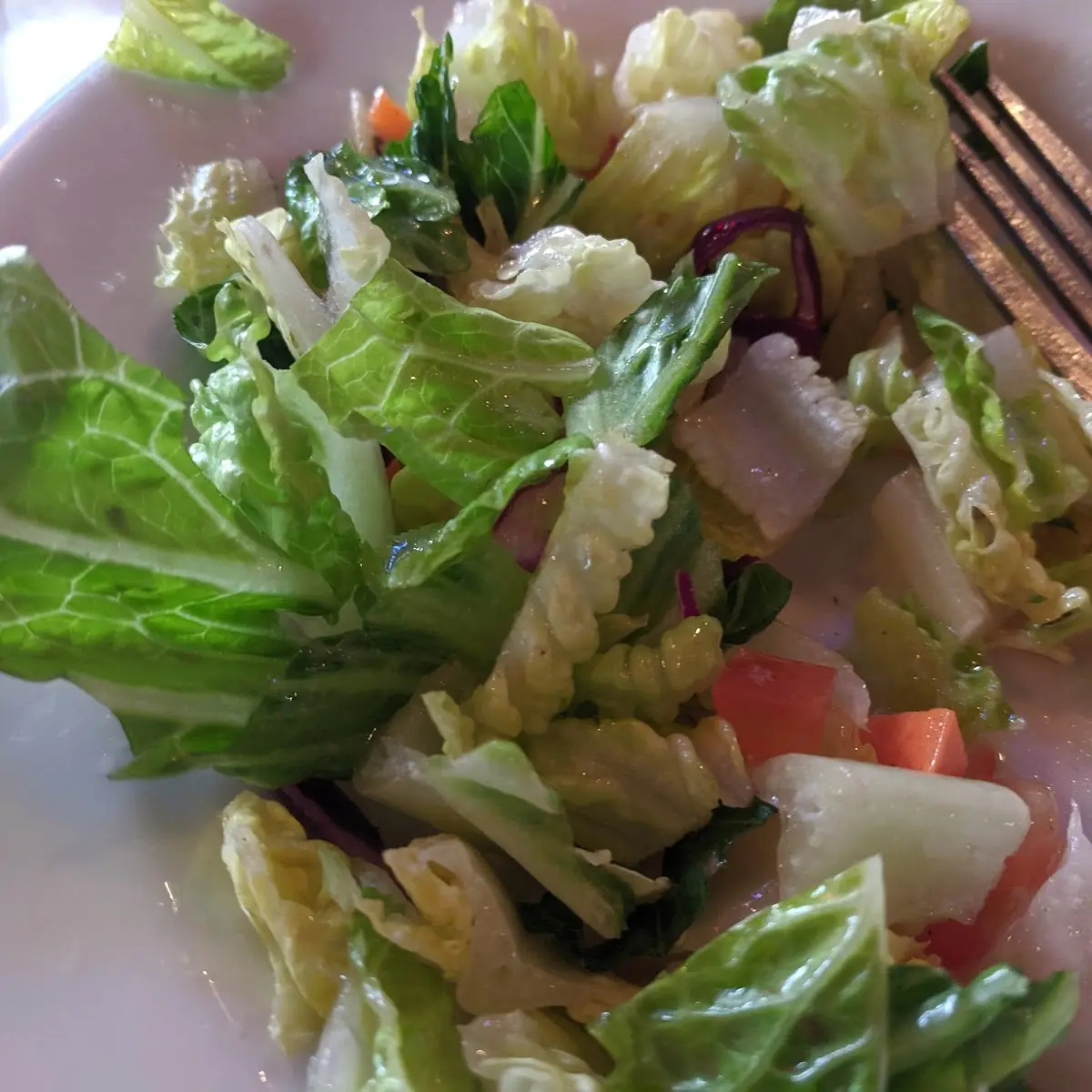 Chicken Caesar Salad & Drink