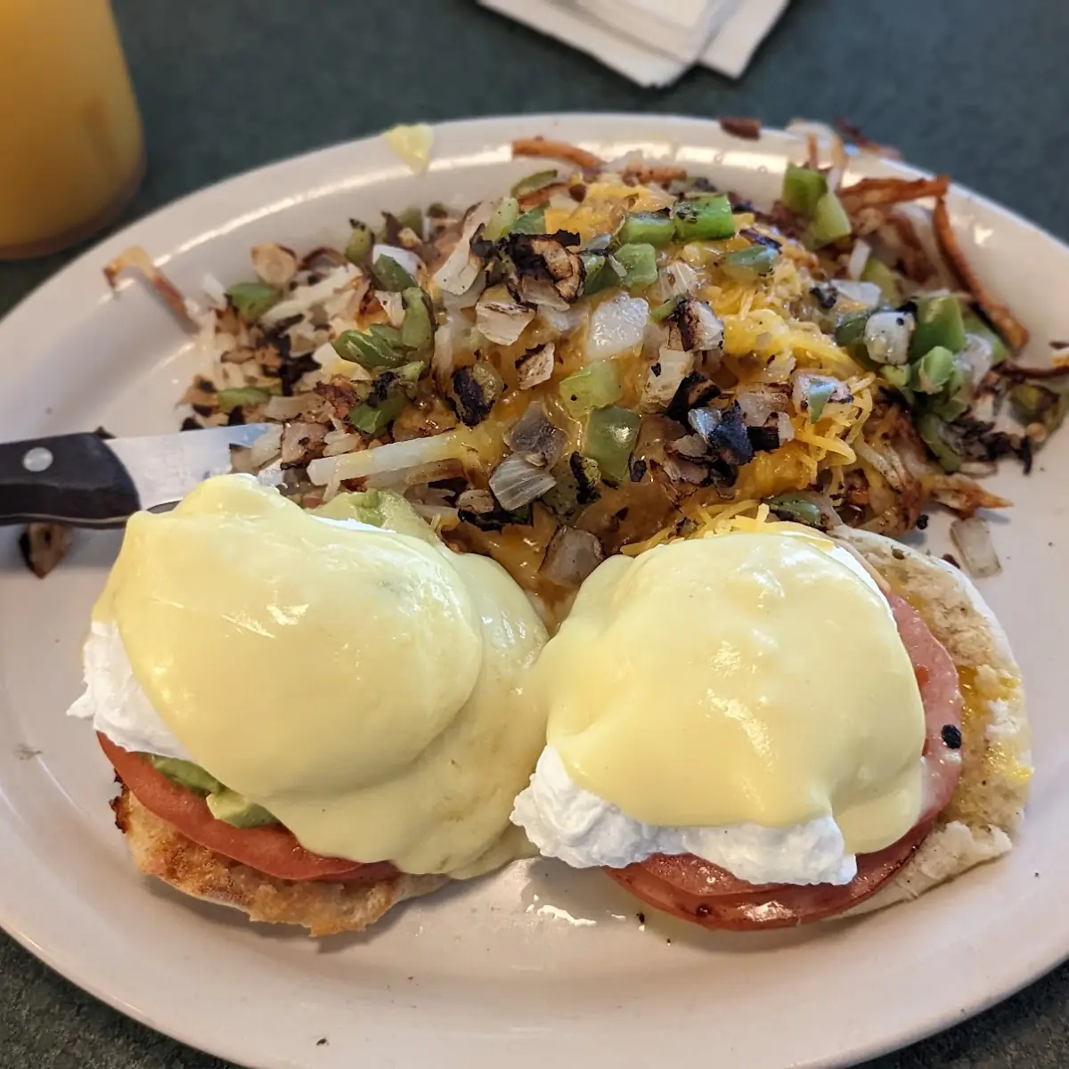 Crab Cake Benedict Breakfast