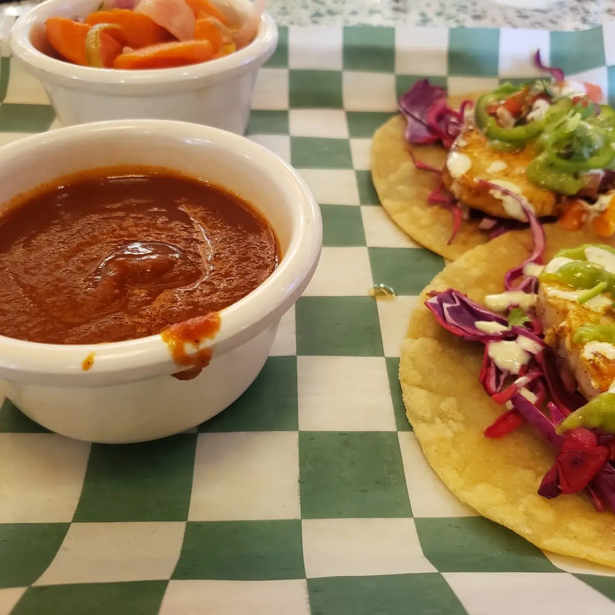 Rainbow Fish Tacos