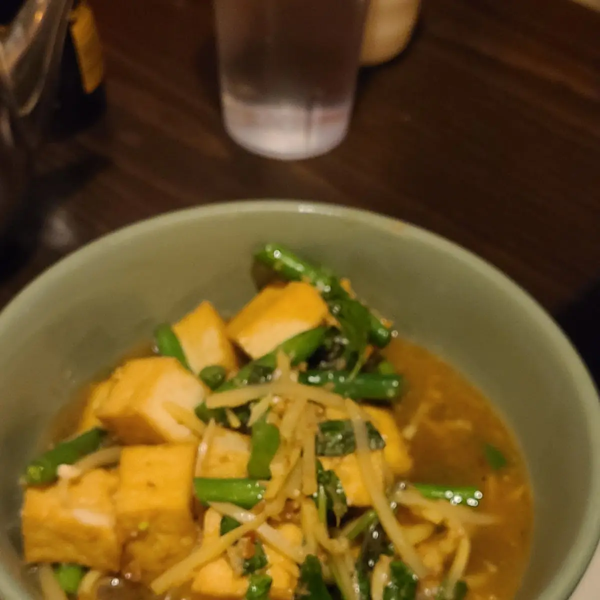 Tofu and Green Beans