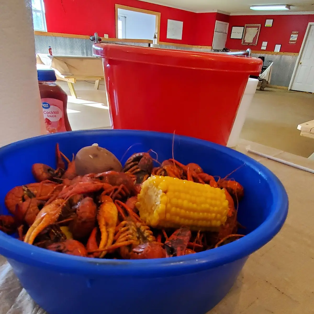 3 lbs Boiled Crawfish