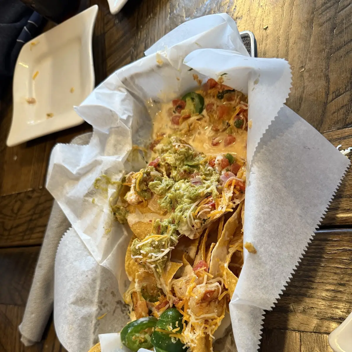 Seafood Nachos Supreme