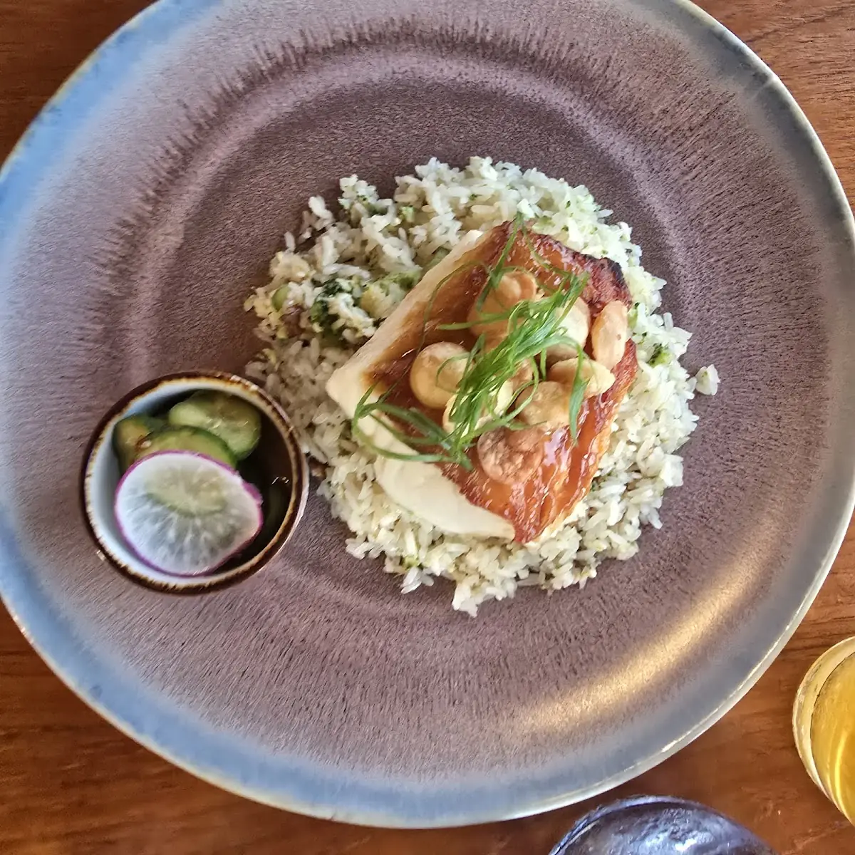 Miso-Crusted Sea Bass