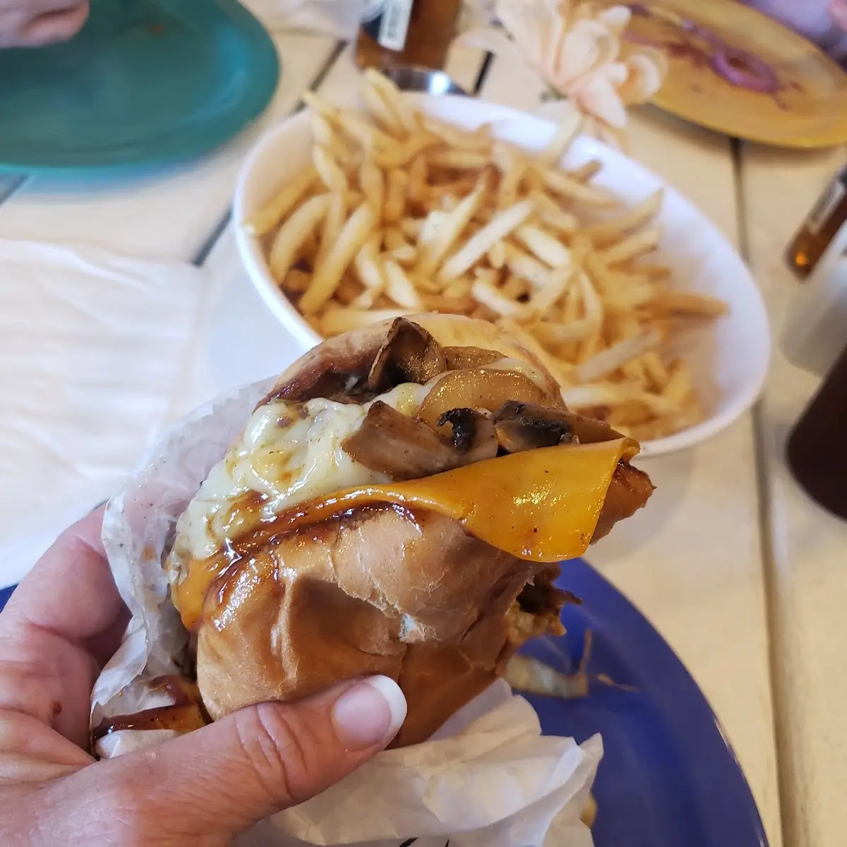 Creamy Cowboy Burger