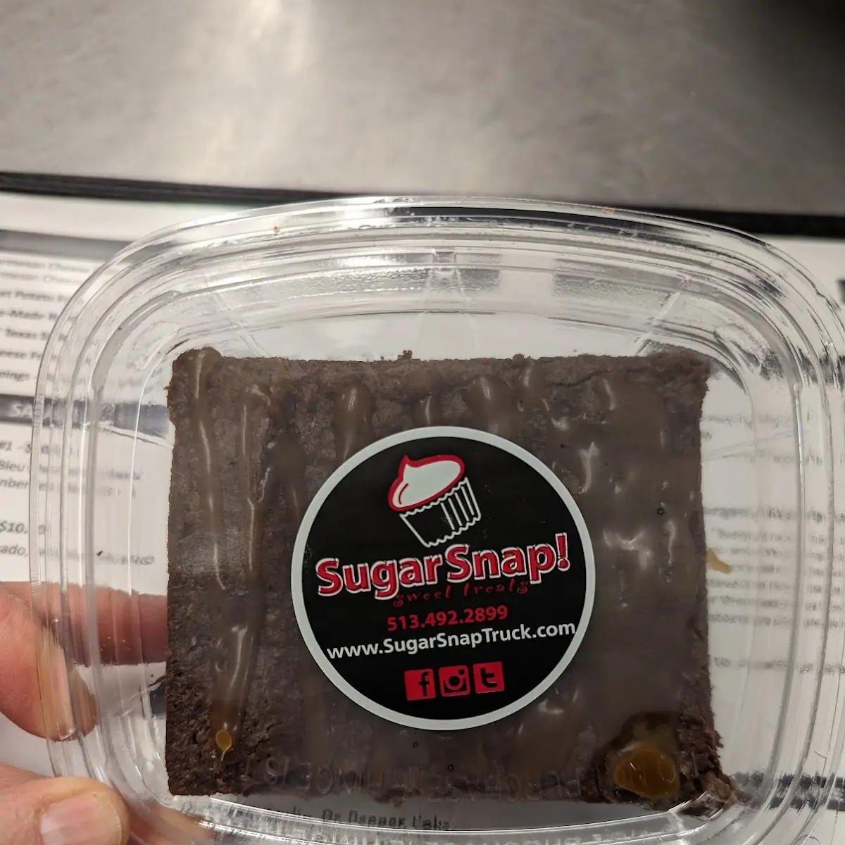 Salted Caramel Brownie