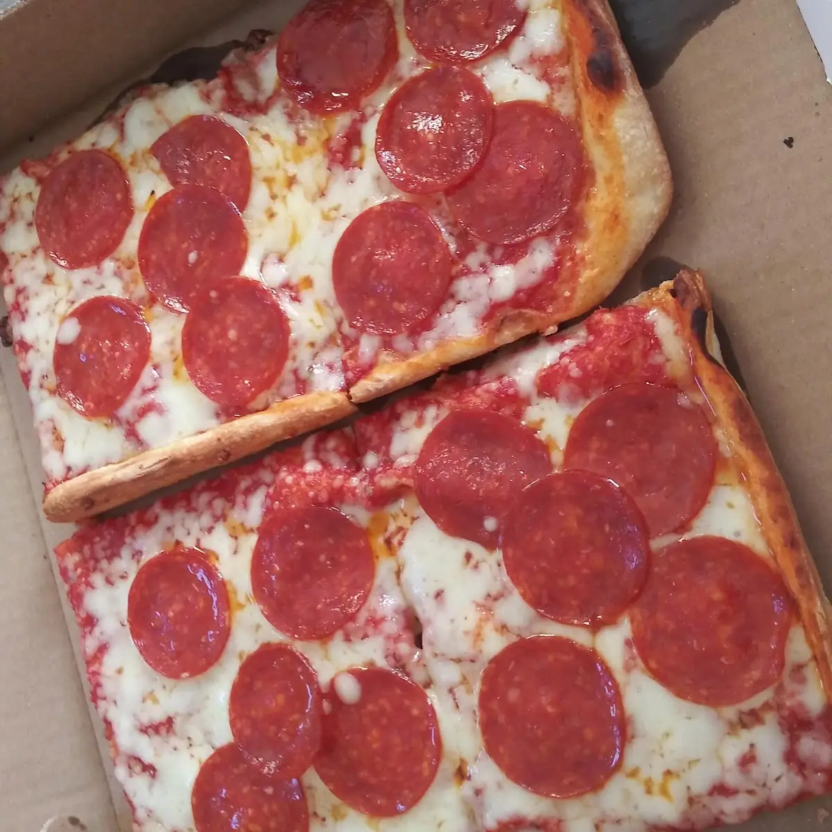 Pepperoni Pizza with Extra Cheese Pizza