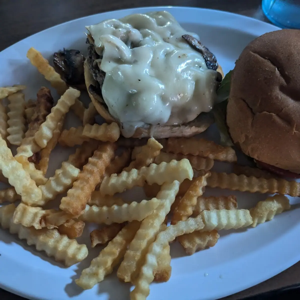 Swiss Mushroom Burger