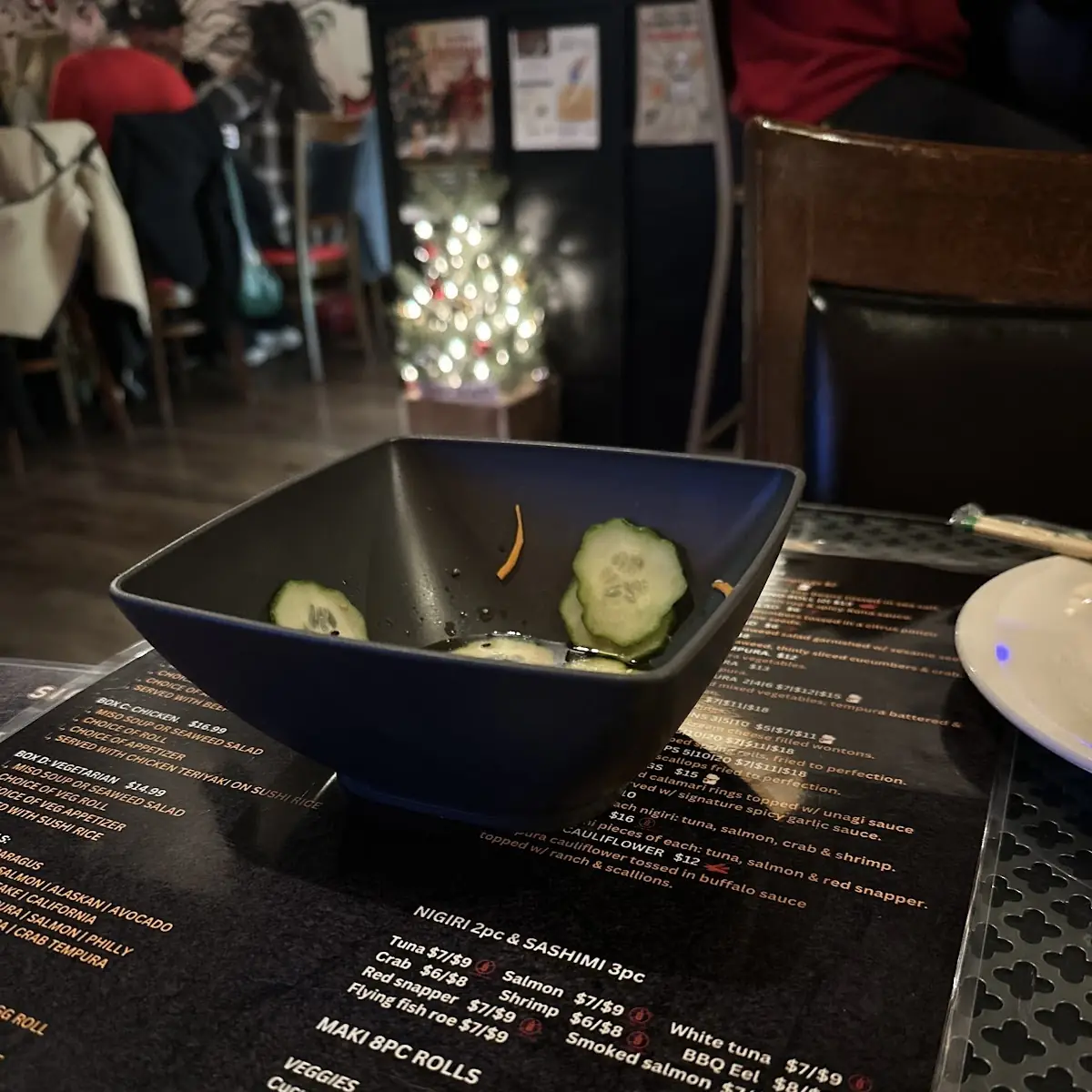 Cucumber Salad not Fresh, Kona Sushi - Walkerville