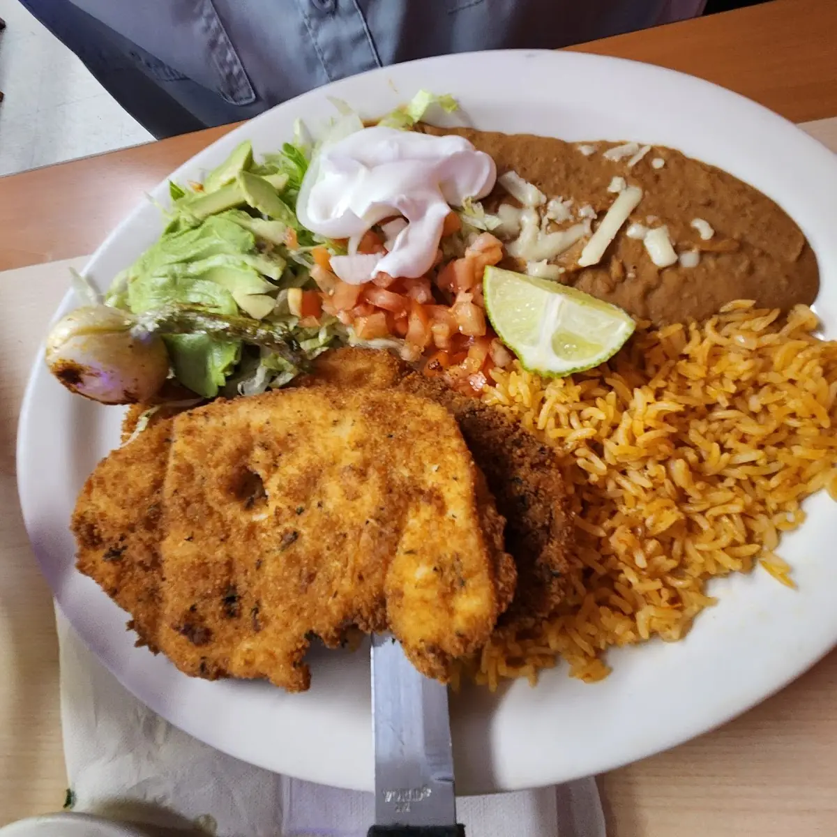 Chicken Milanesa