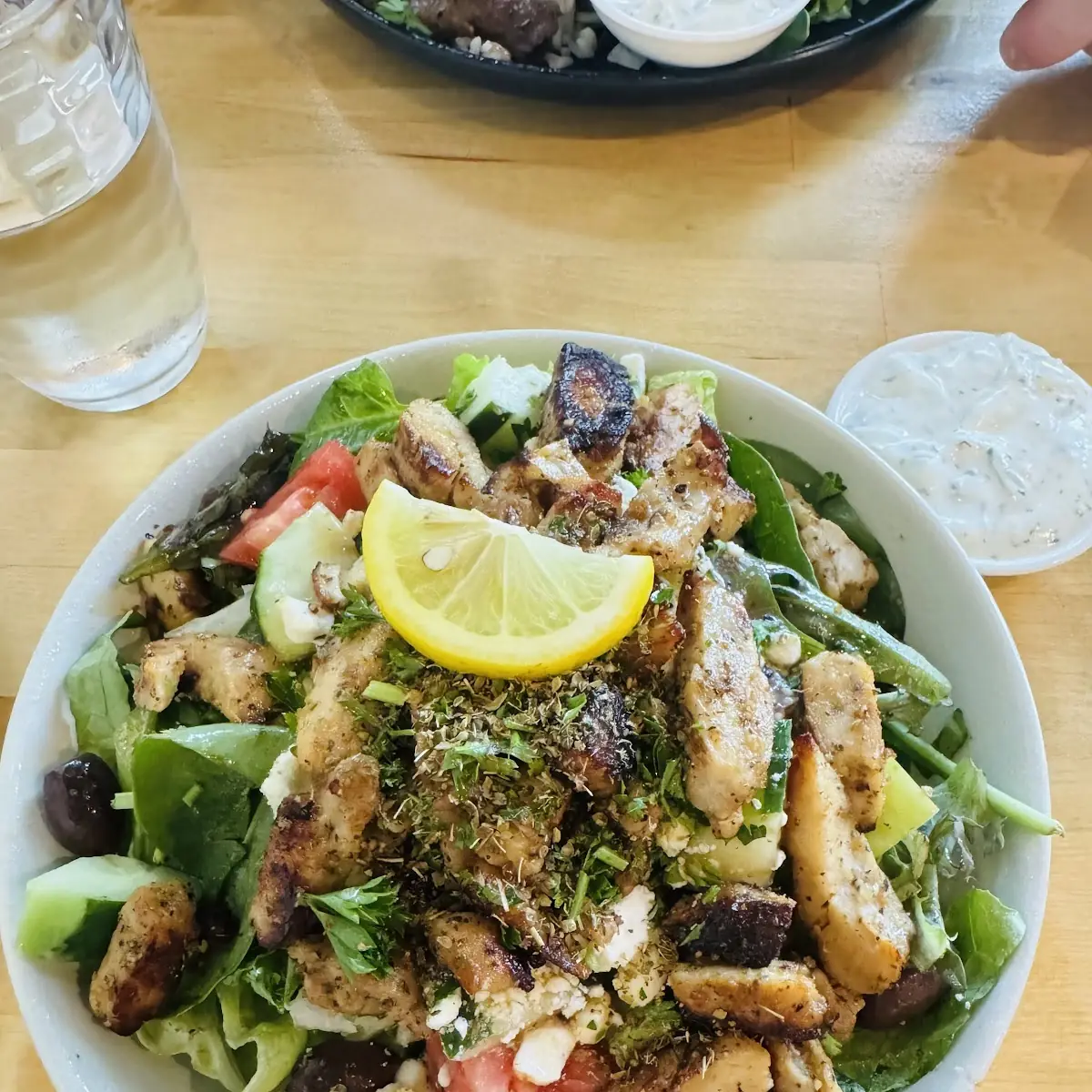 Chicken Gyro Salad