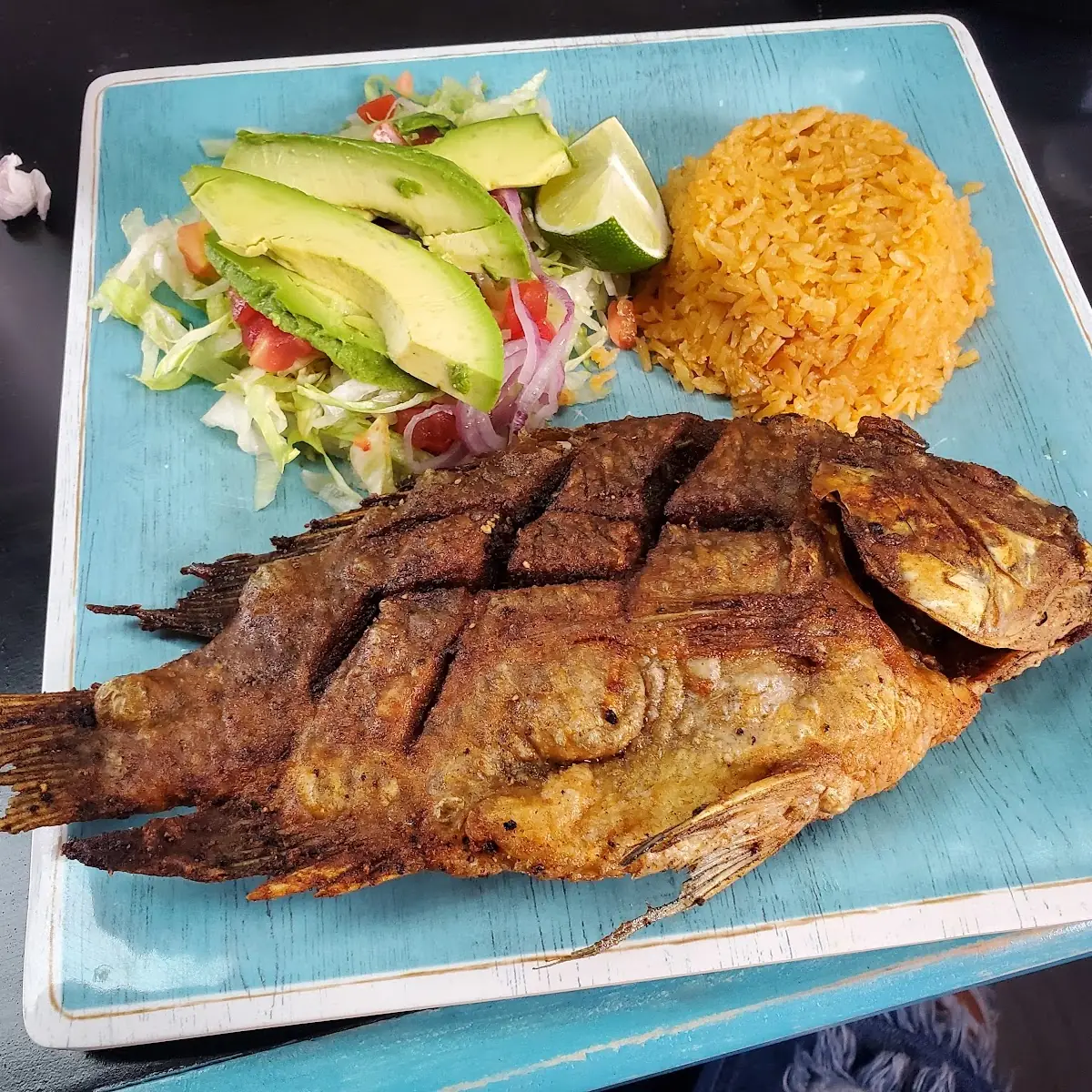 Fried Tilapia Mojarra Frita
