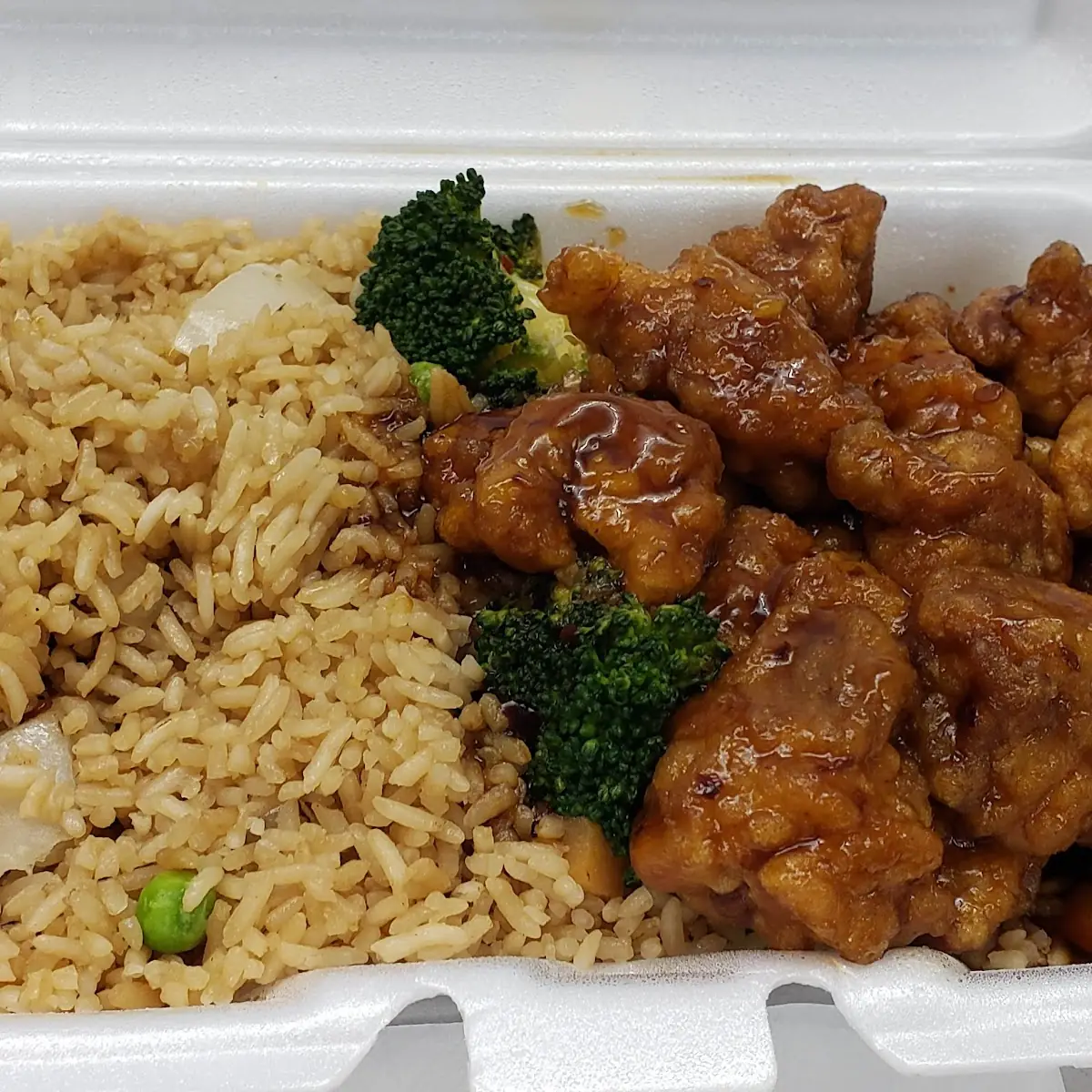 General TSO's Chicken Lunch