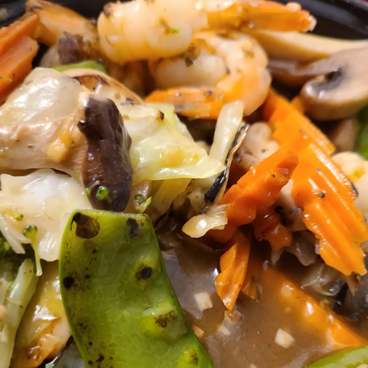 Mixed Vegetables with Shrimp