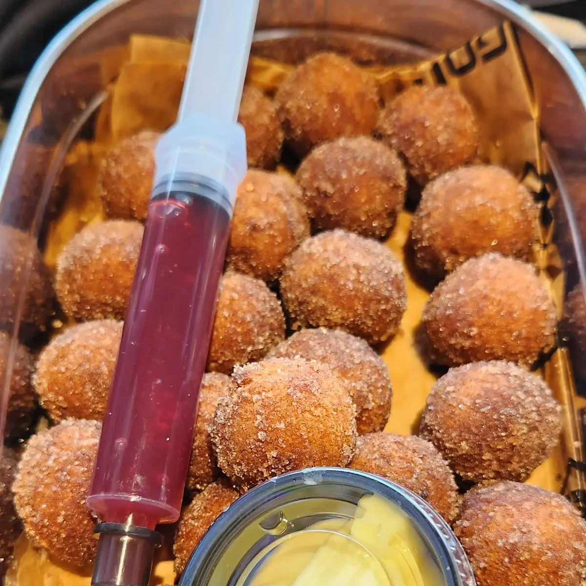 Injectable Donut Holes