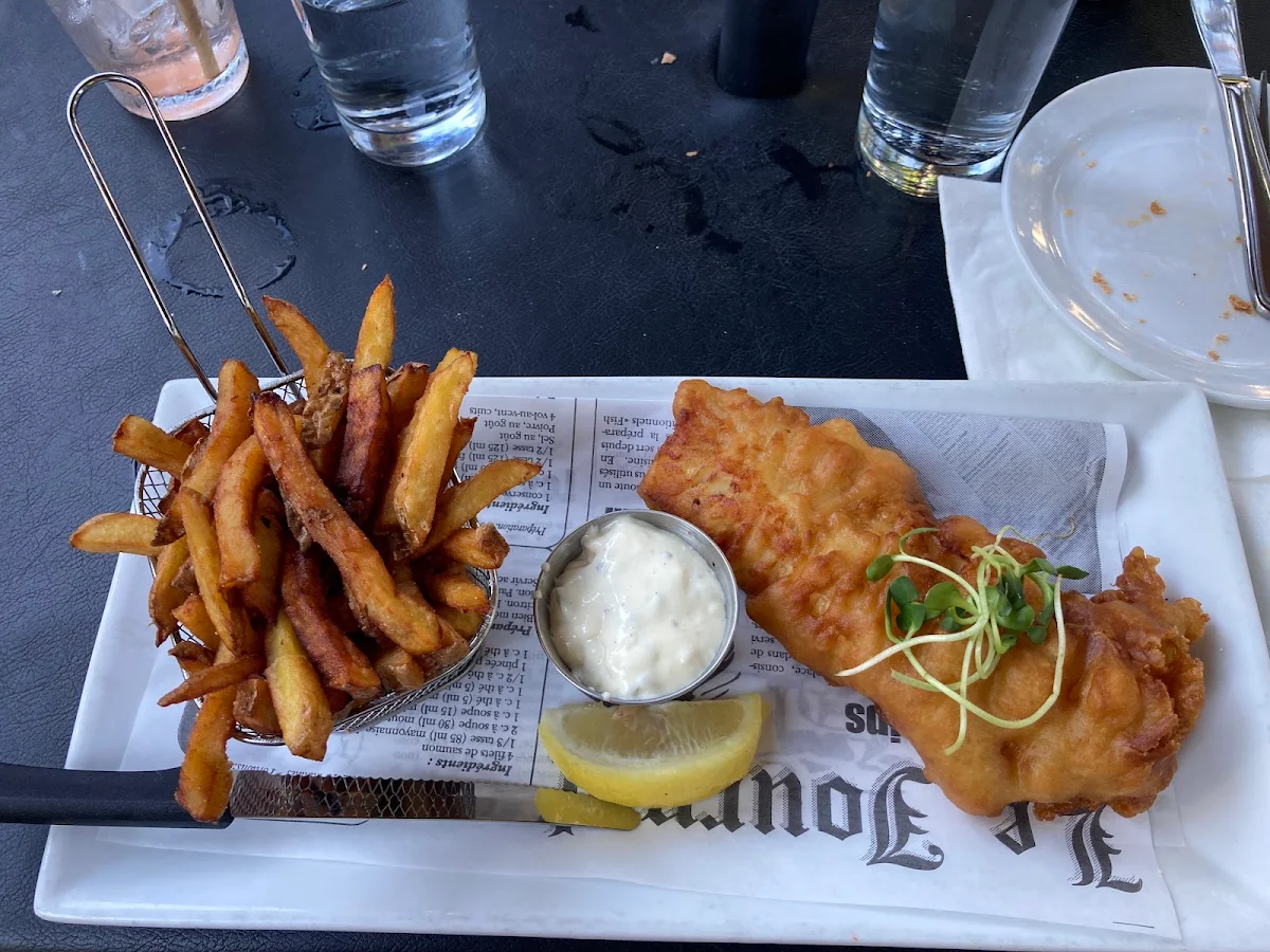 Beer Battered Fish And, Restaurant Feliciano Apportez Votre Vin BYOB