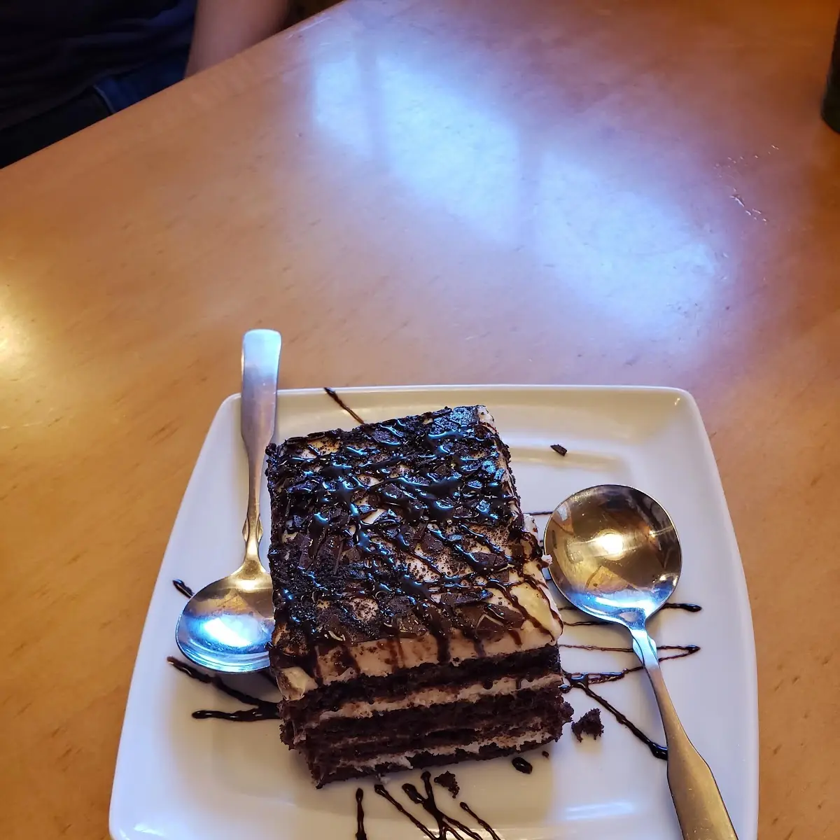 Chocolate Brownie Lasagna
