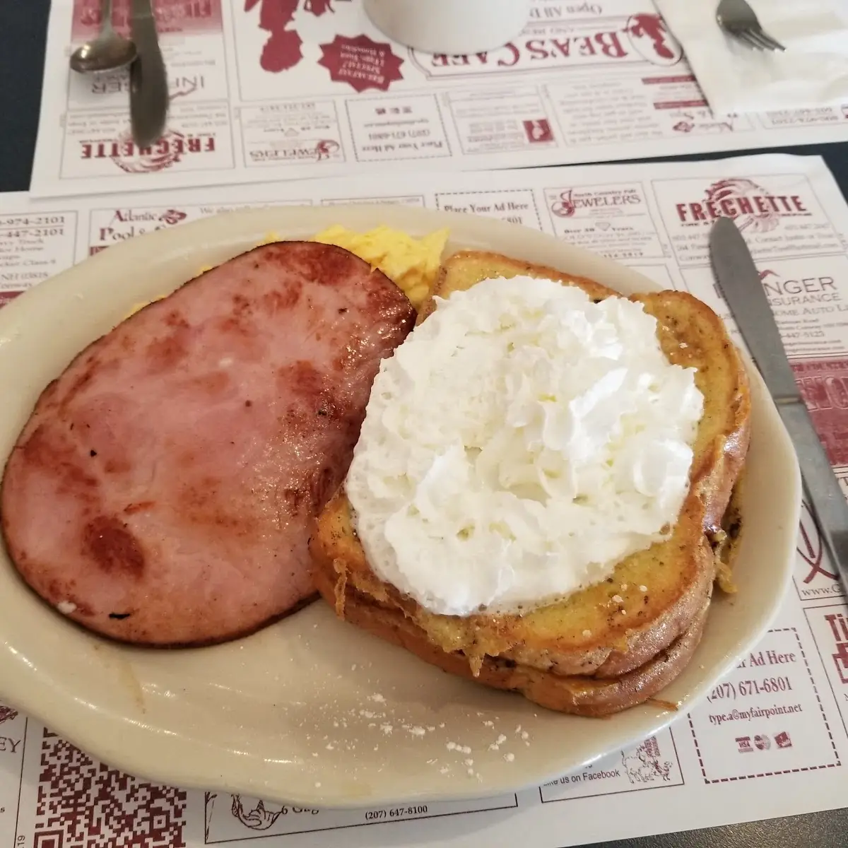Raspberry Stuffed French Toast