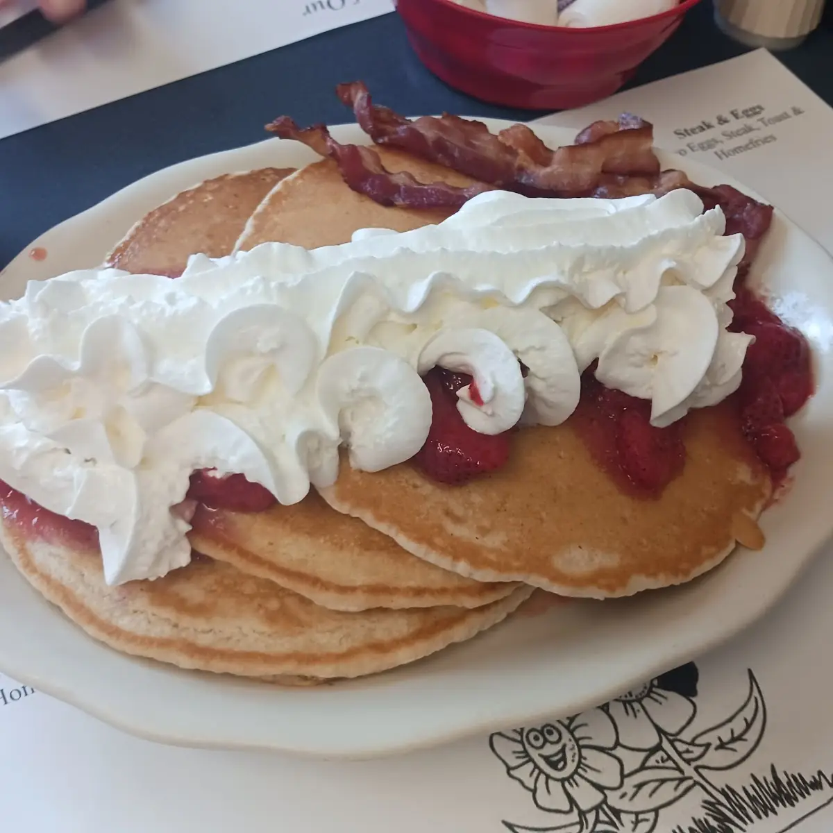 Strawberry Pancakes