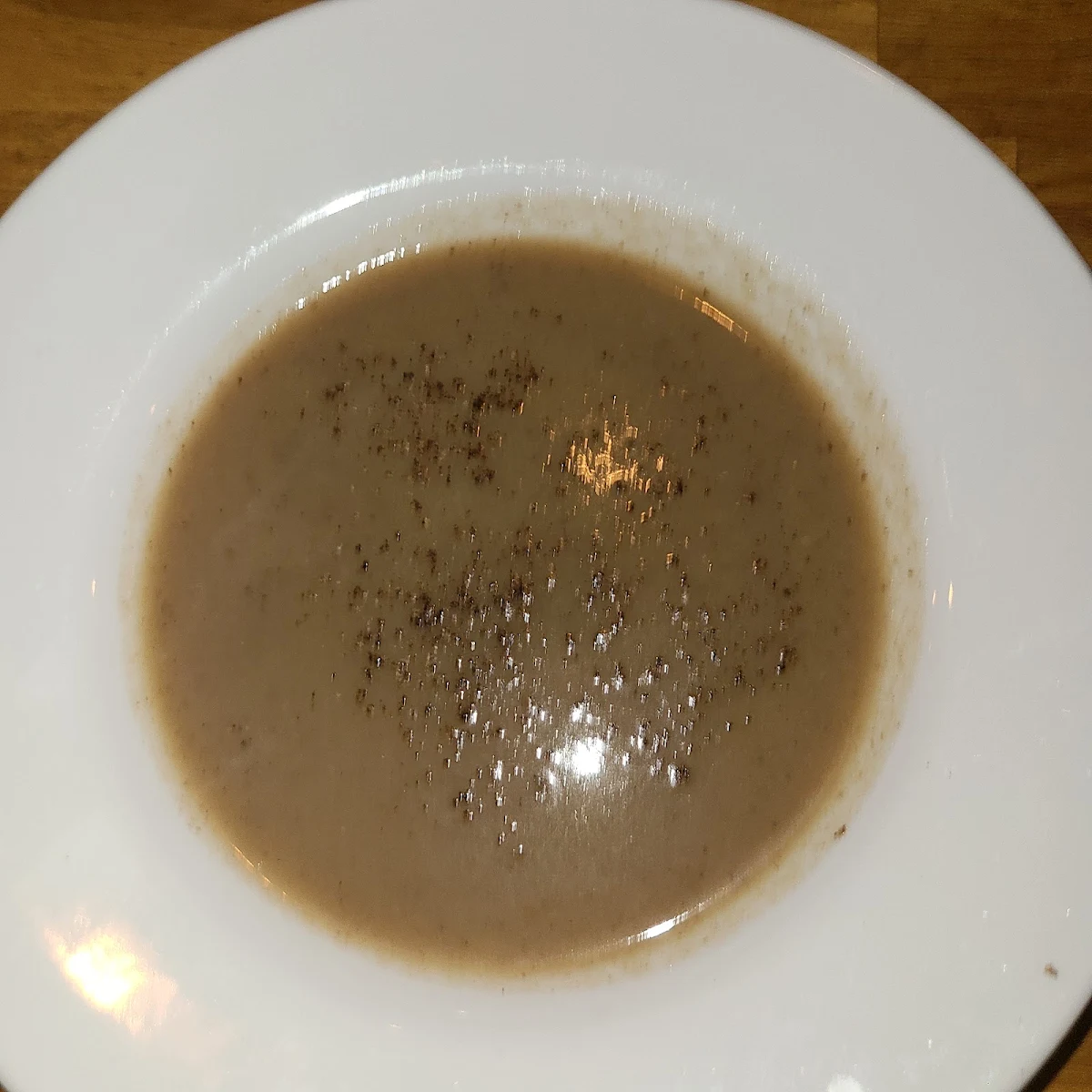 Mushrooms Soup, Restaurant Bagatelle Bistro Apportez votre vin