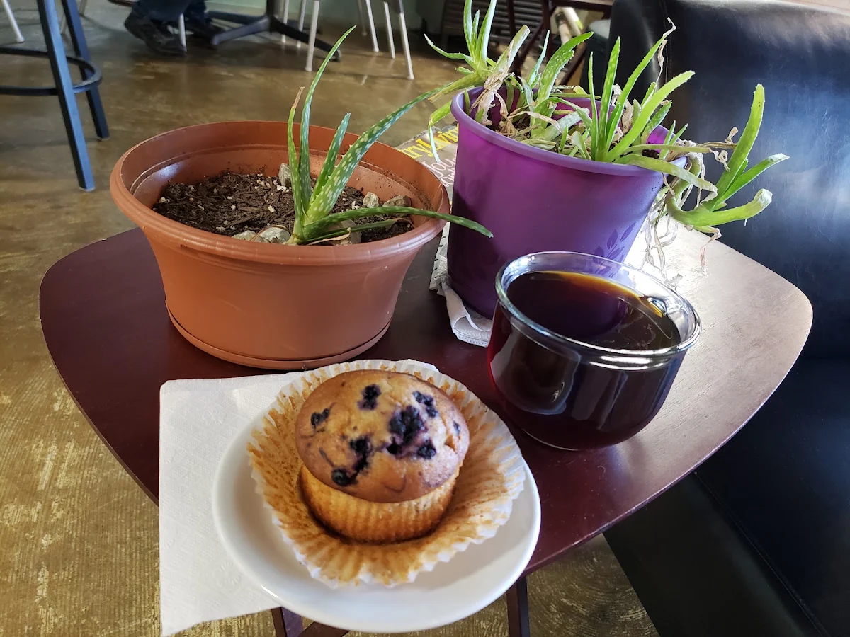 My Coffee and Blueberry Muffin