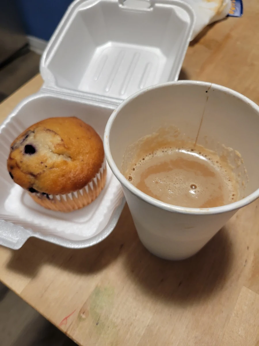 Original Cappuccino & Blueberry Muffin
