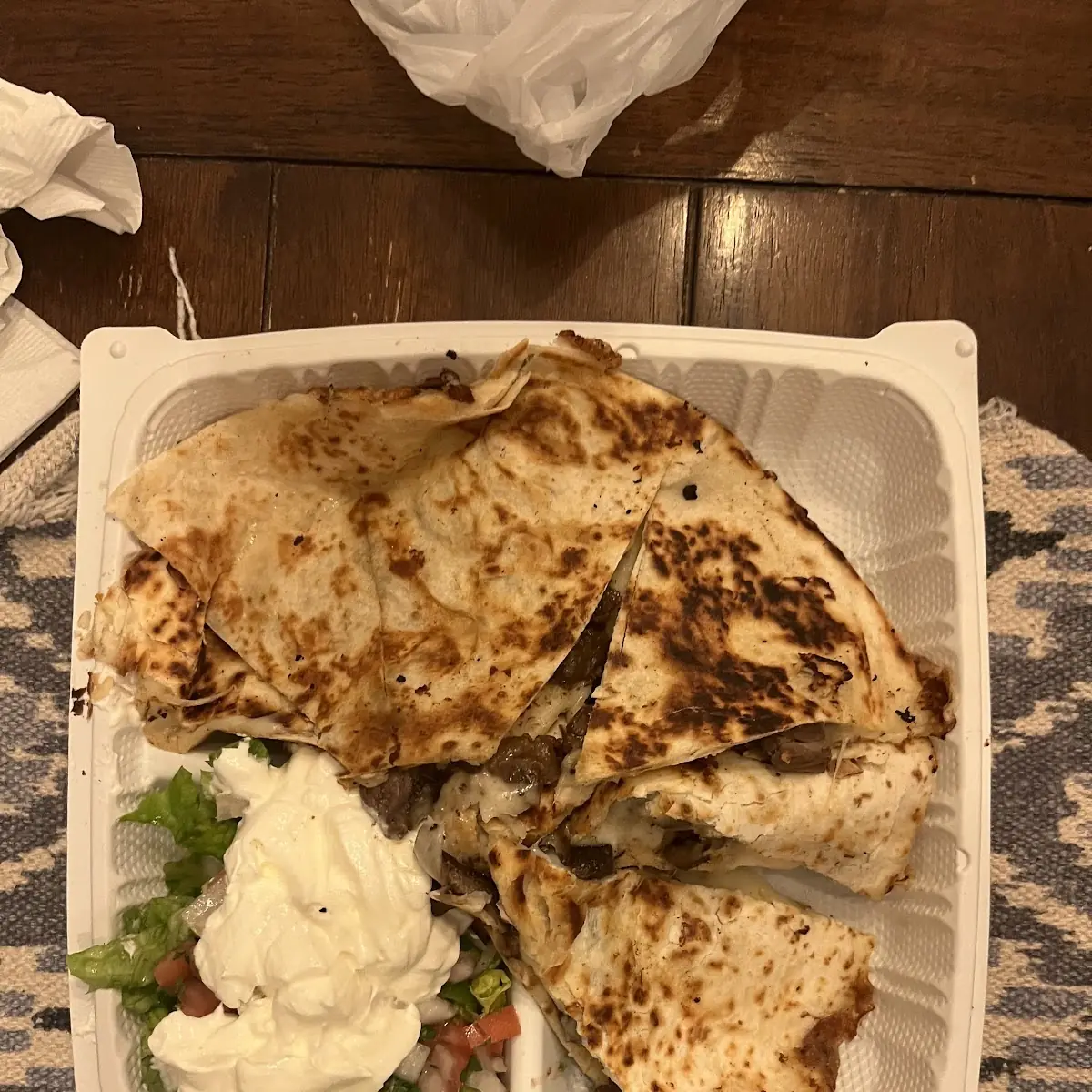 Quesadilla Mixta Mixed Quesadilla