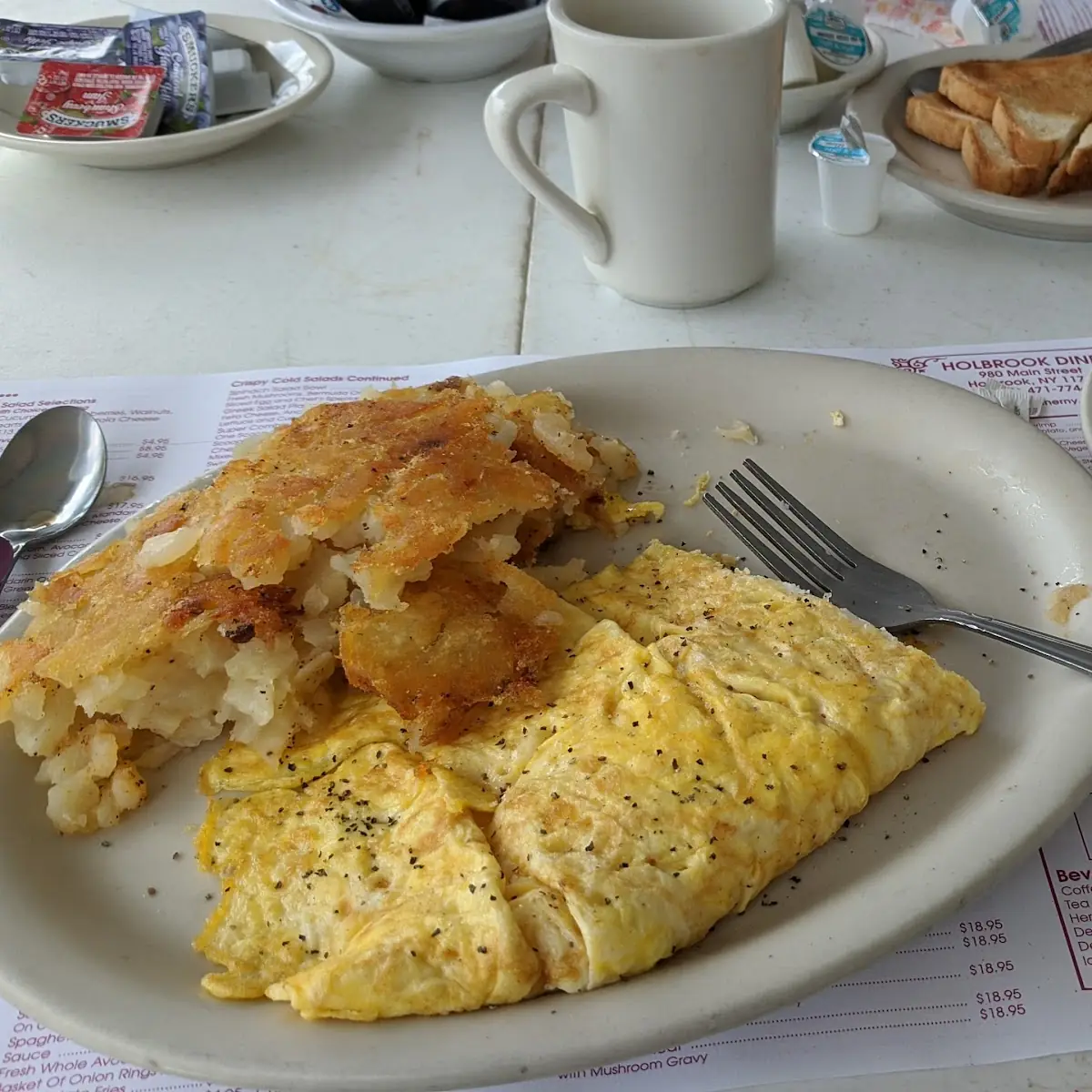 Cheddar Cheese Omelette