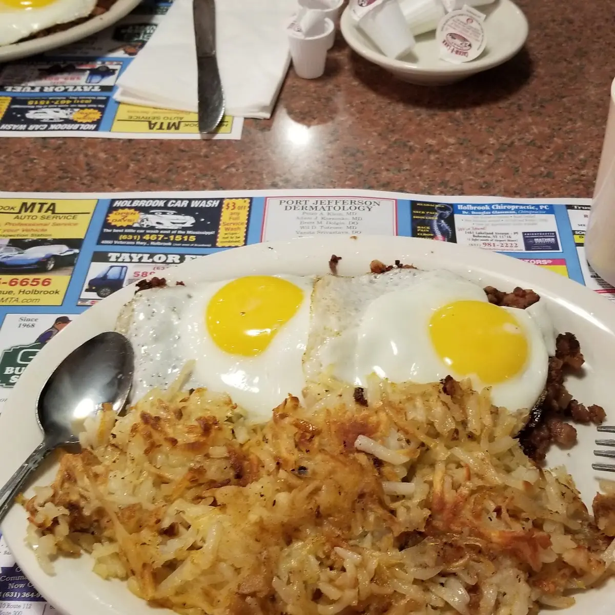 Corned Beef Hash and Two Eggs