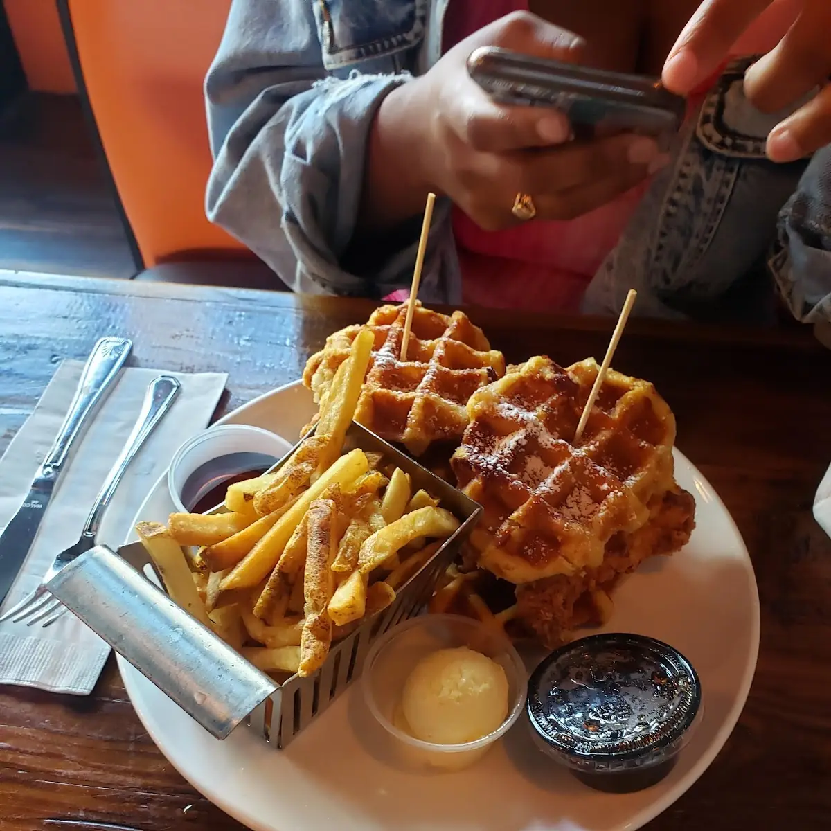 Chicken & Waffle Sliders