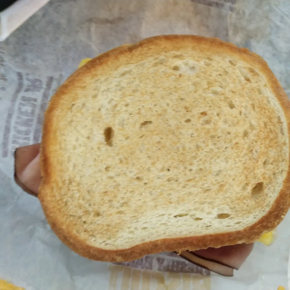 Sourdough Breakfast Sandwich with Ham