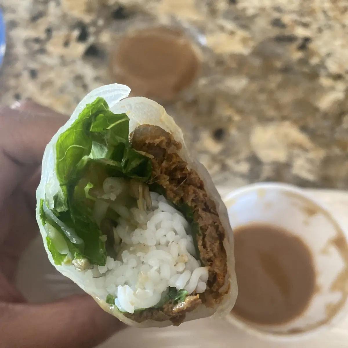 Spring Roll Inside