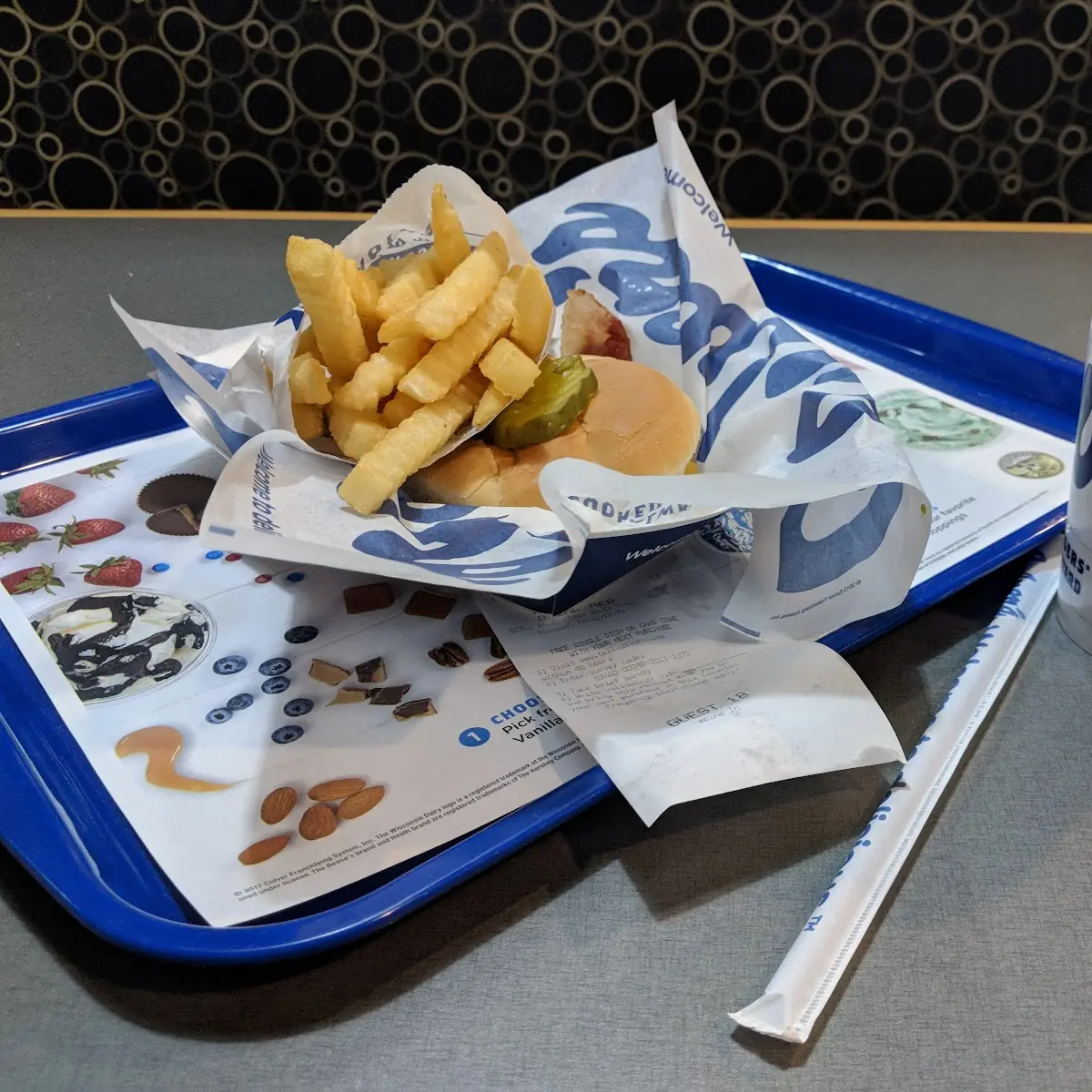 Cheese Burger Basket