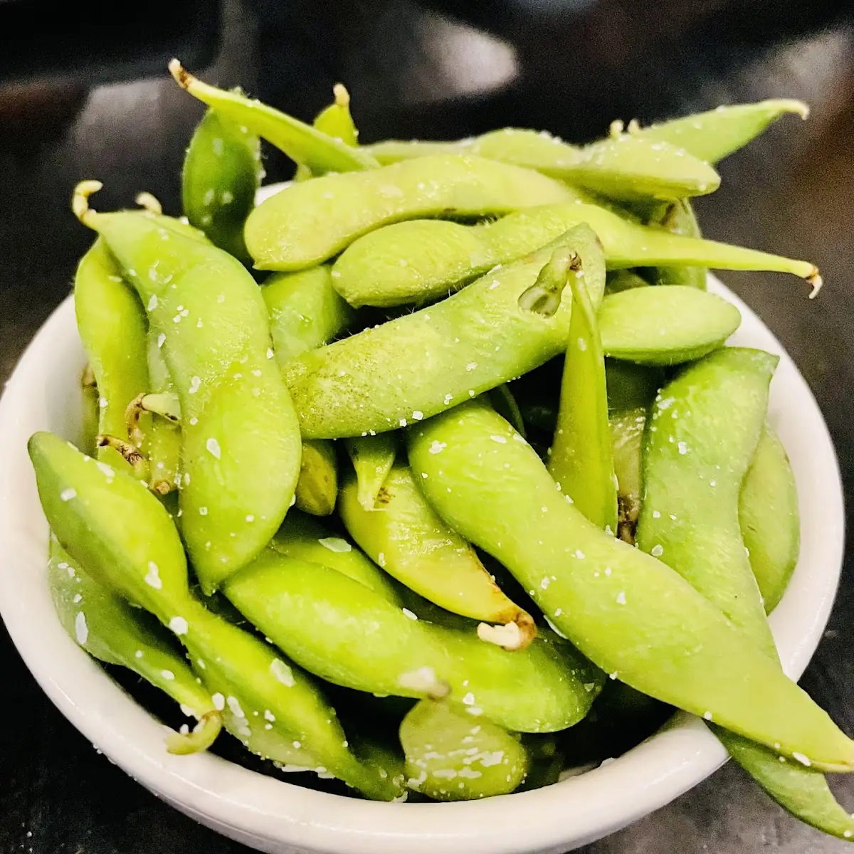 Garlic Edamame