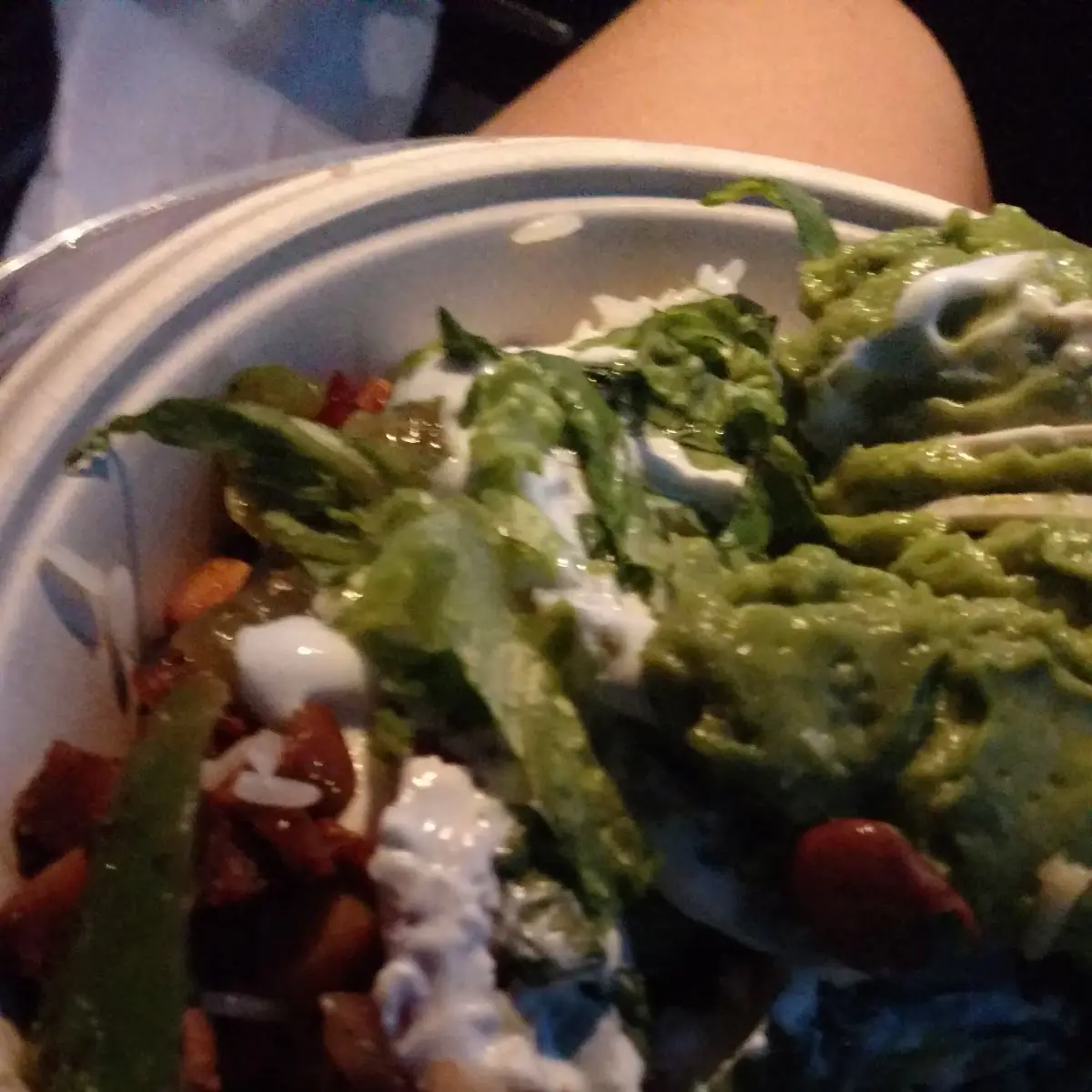 Chicken Bowl with Guacamole
