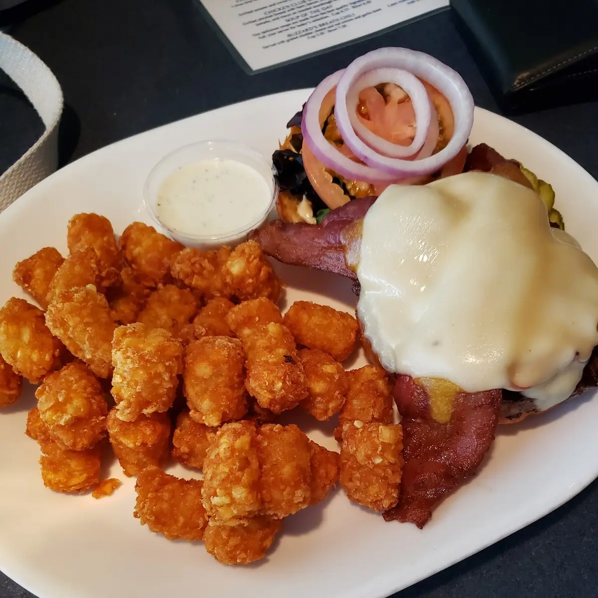 Everything but the Pool Table Burger