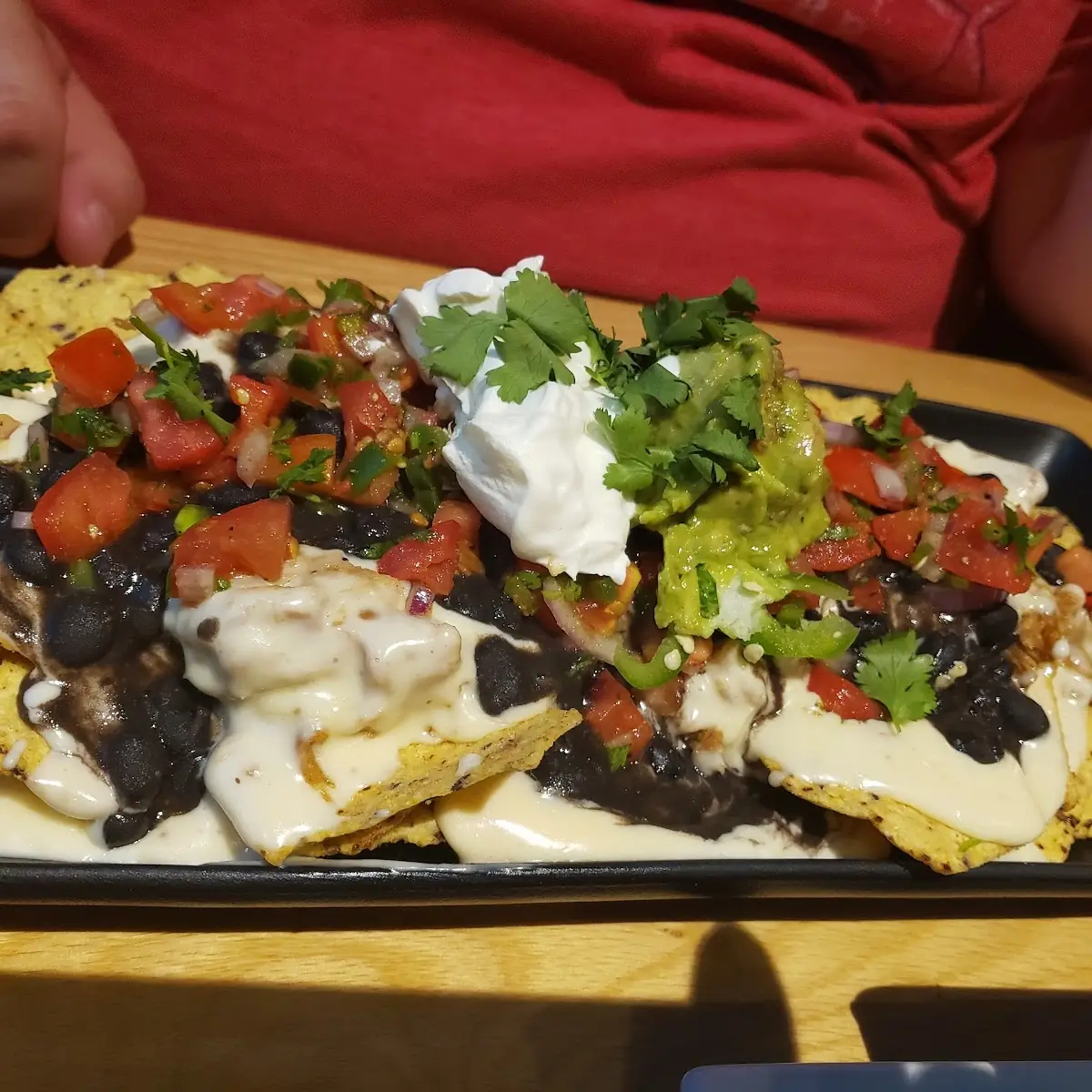 Chicken & Black Bean Nachos