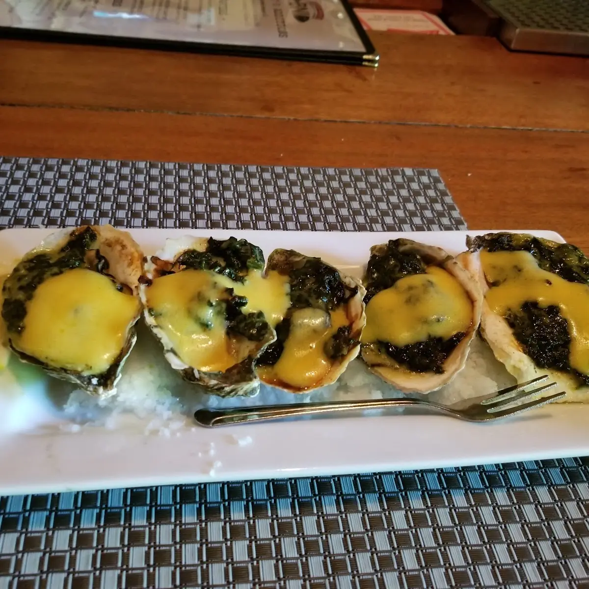 Oysters Rockefeller