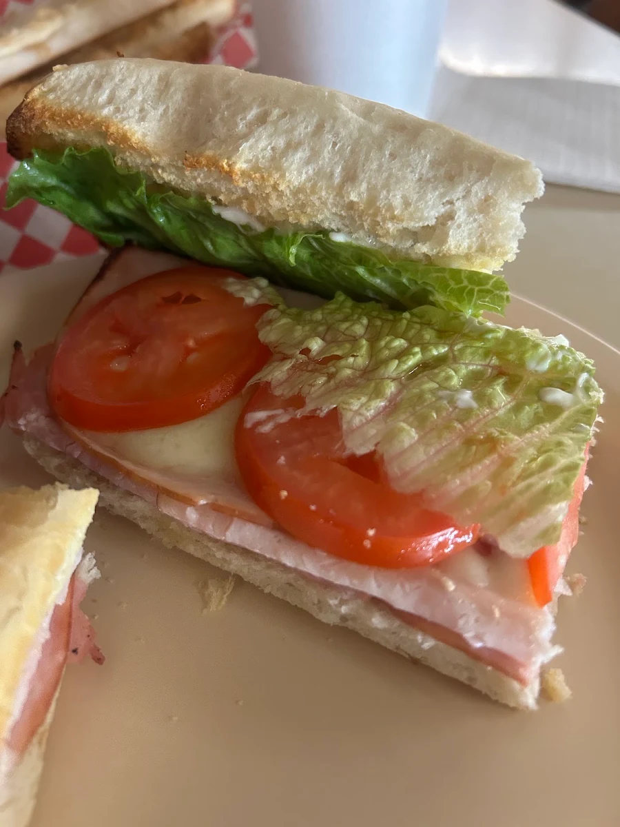 Hot Turkey Ham Sandwich