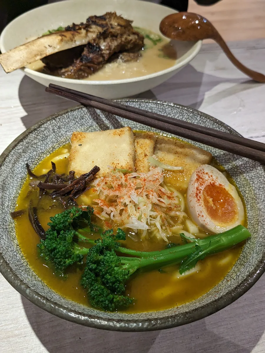 Vegetarian Ramen Plate