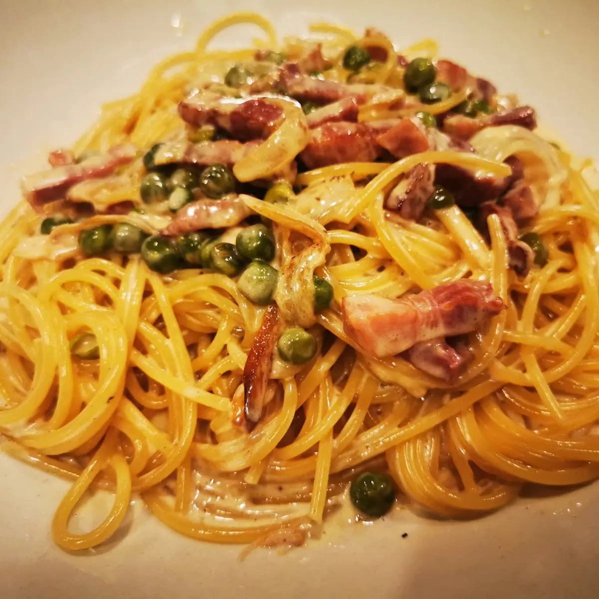 Spaghetti Alla Carbonara Pasta