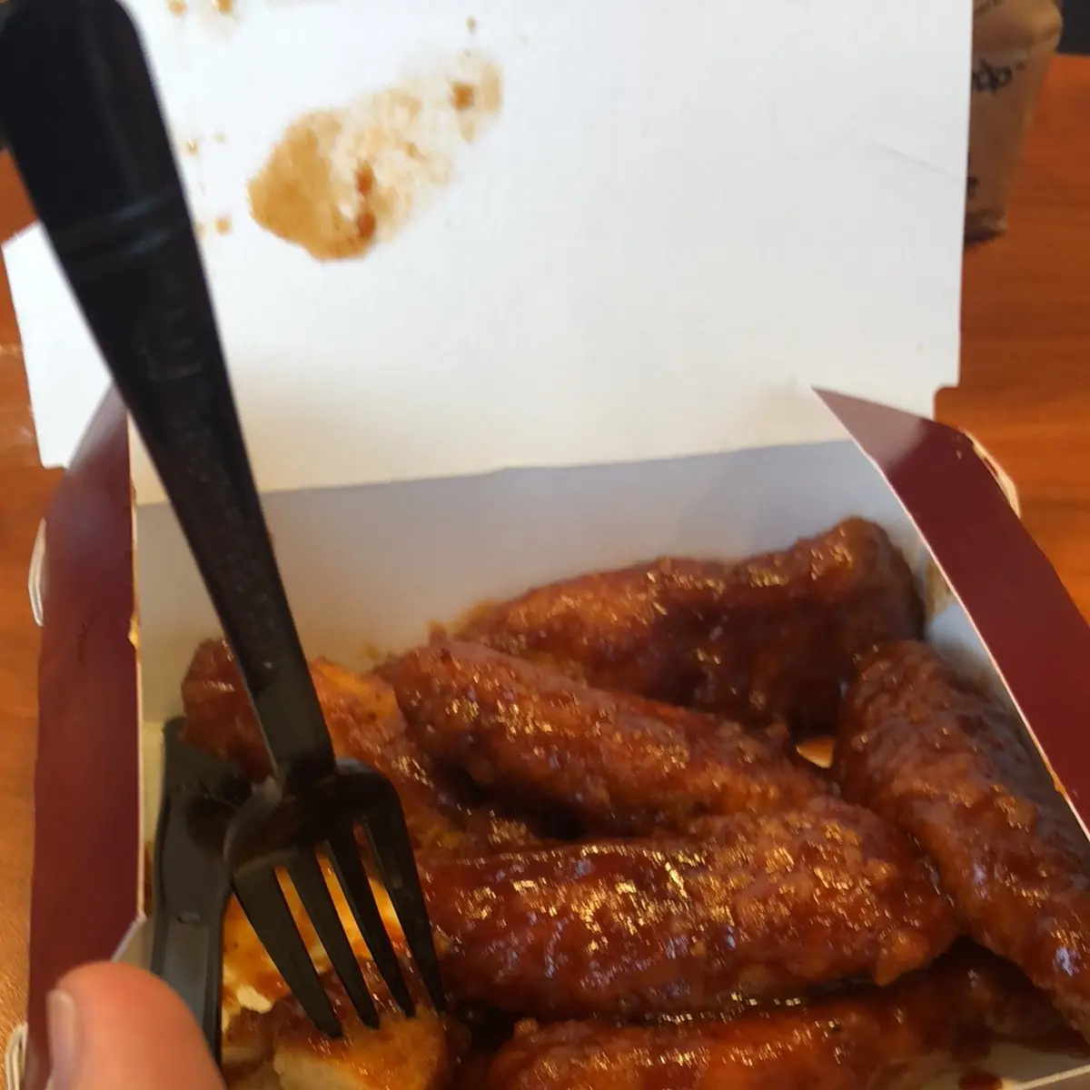 Chicken Tenders with BBQ Sauce